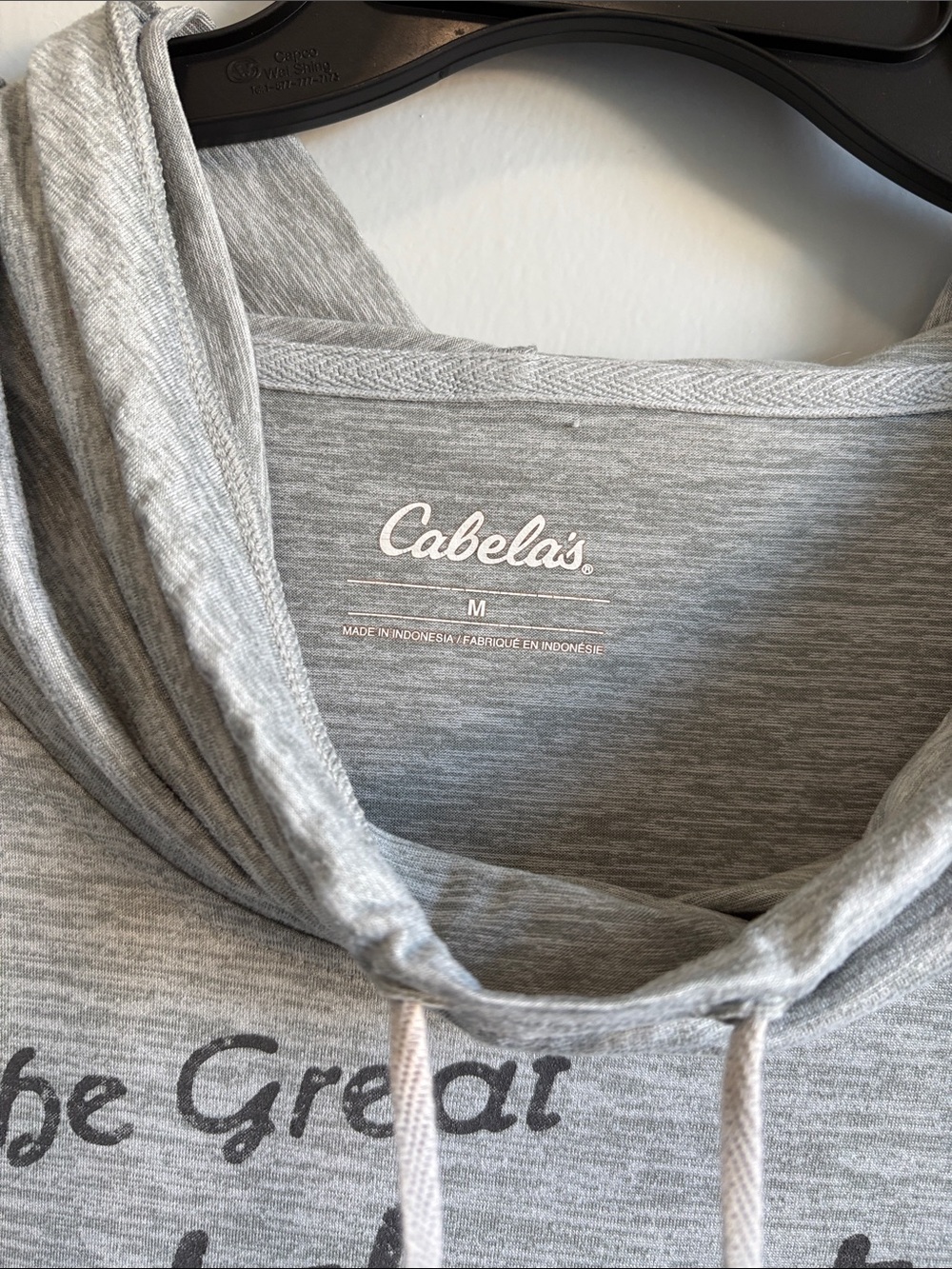 Cabela's Light Gray Cowl Neck Pullover Sweater - Picture 2 of 3